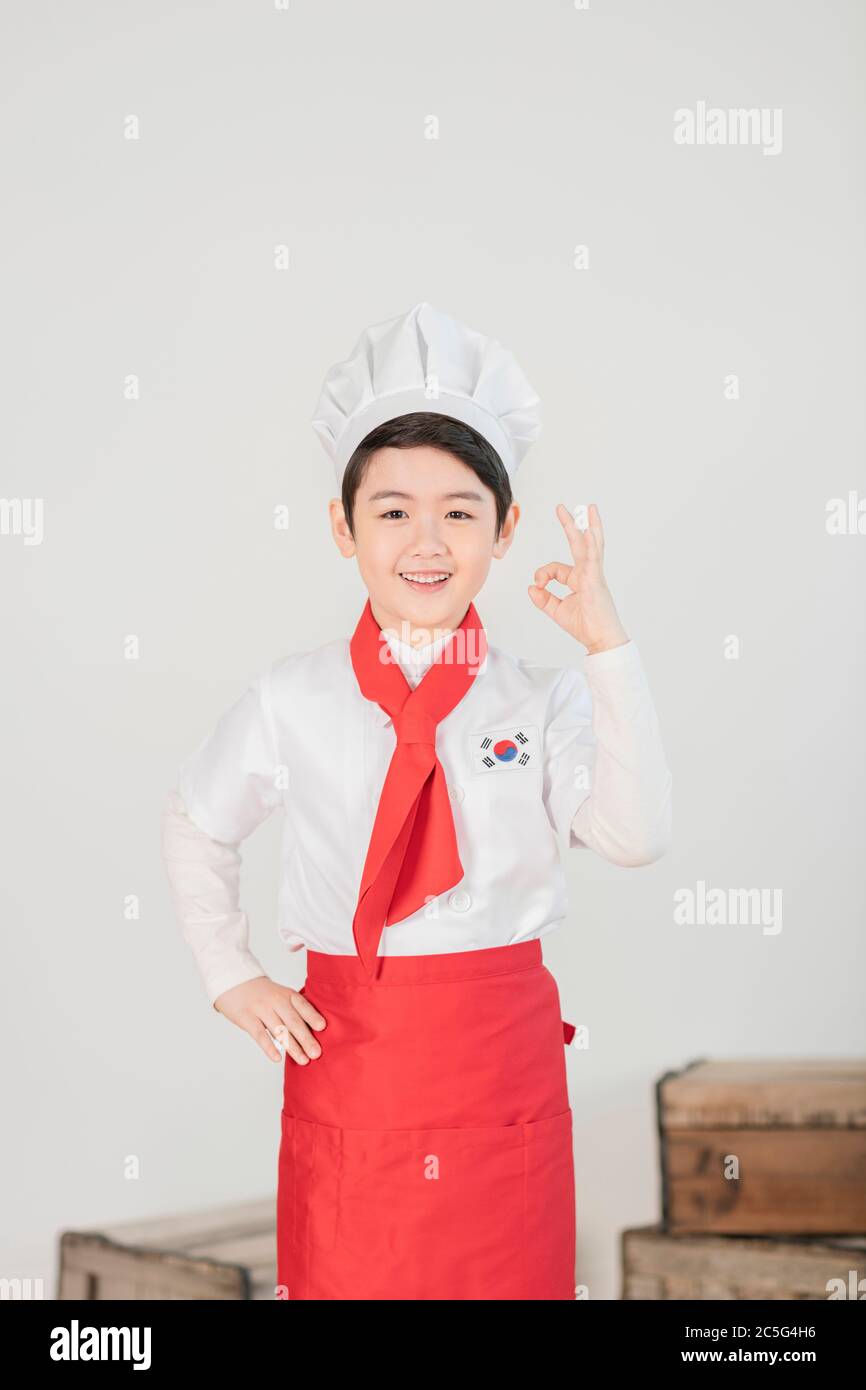 Happy children concept, a portrait of asian children smiling 401 Stock