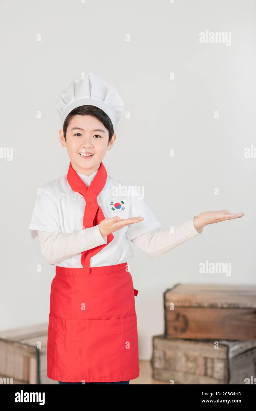 Happy children concept, a portrait of asian children smiling 416 Stock