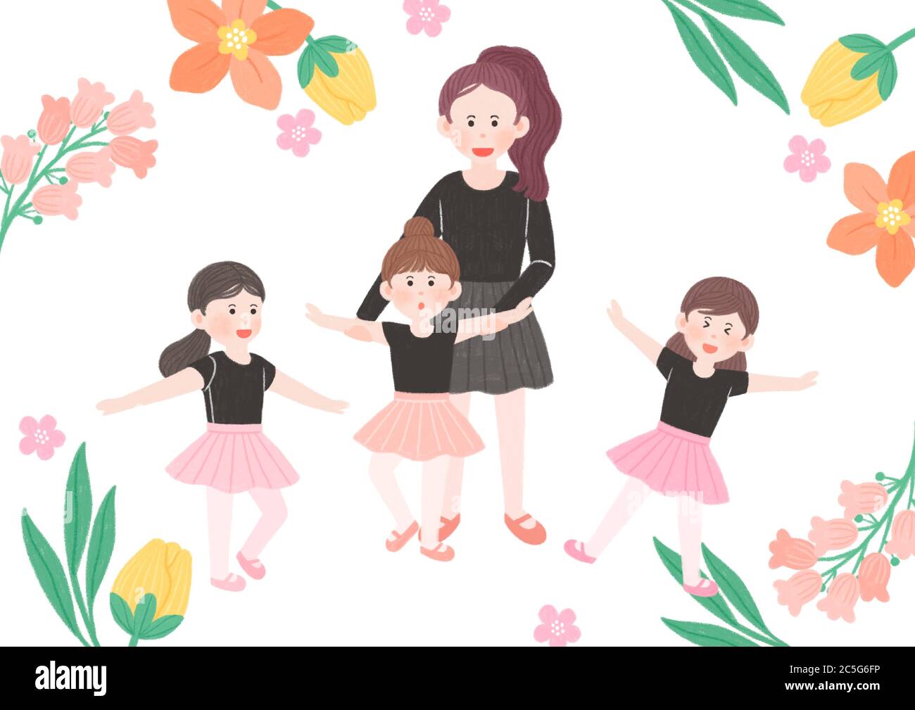 New learning concept, new start in spring time illustration 004 Stock ...
