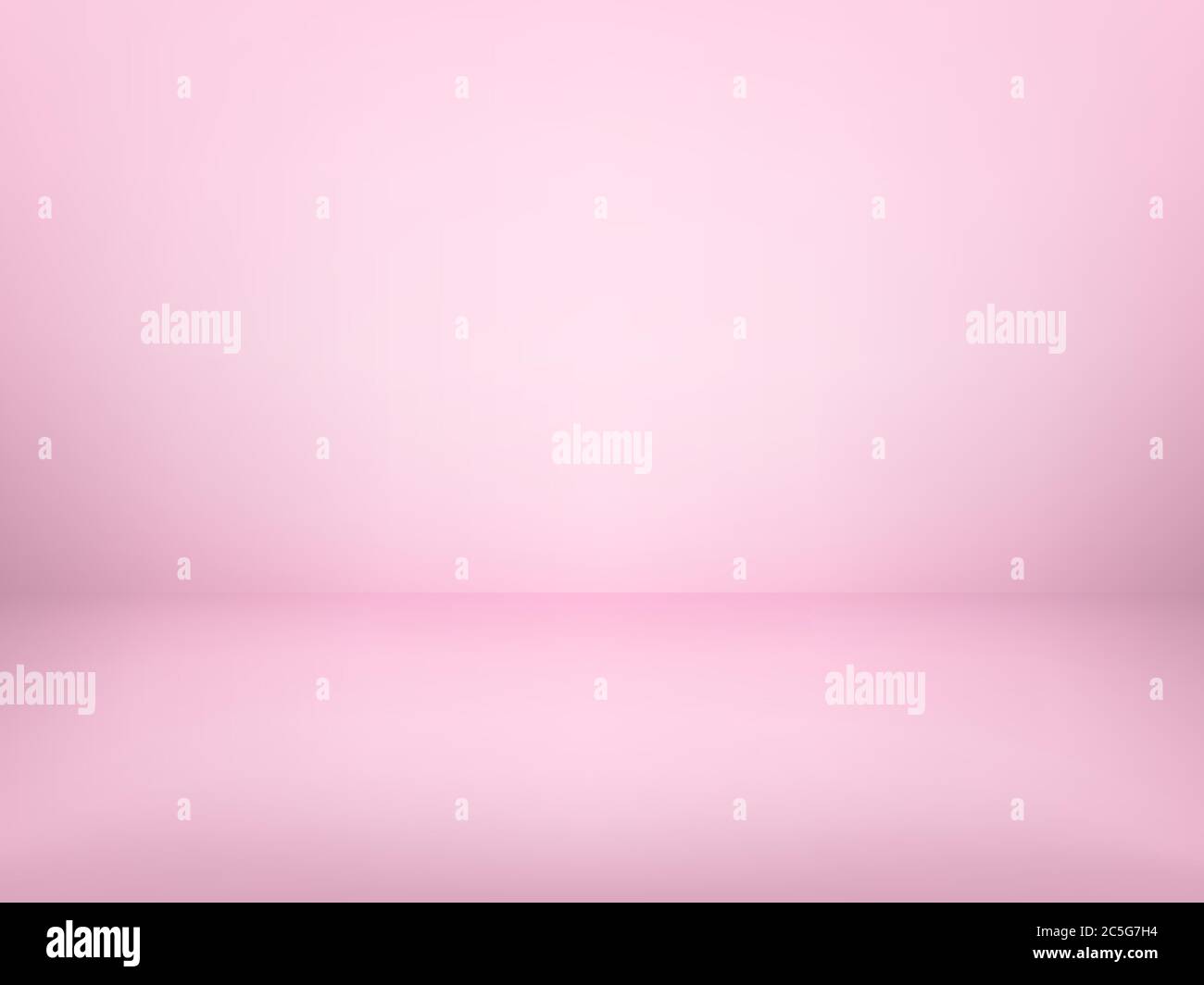 Abstract pink pastel color tone background. Empty room with spotlight effect. EPS10 vector graphic art design. Stock Vector