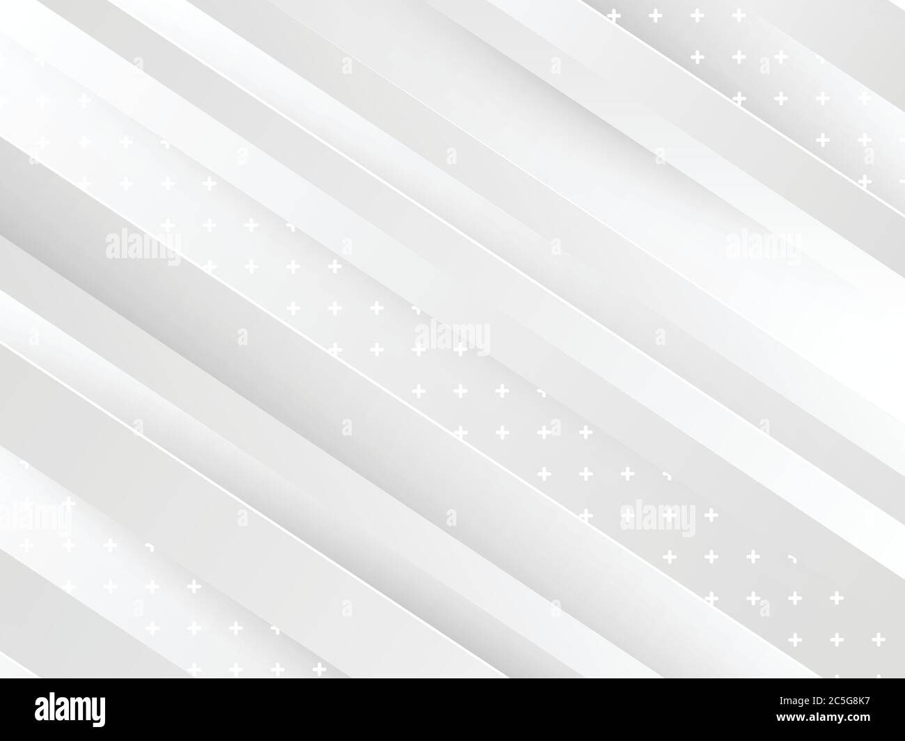 Creative minimal geometric with dynamic shapes abstract white ...