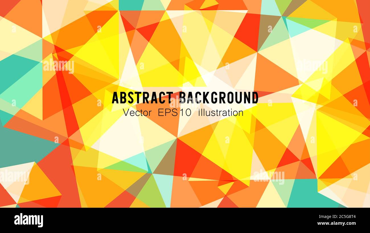 Abstract geometric or isometric polygon or low poly vector technology ...