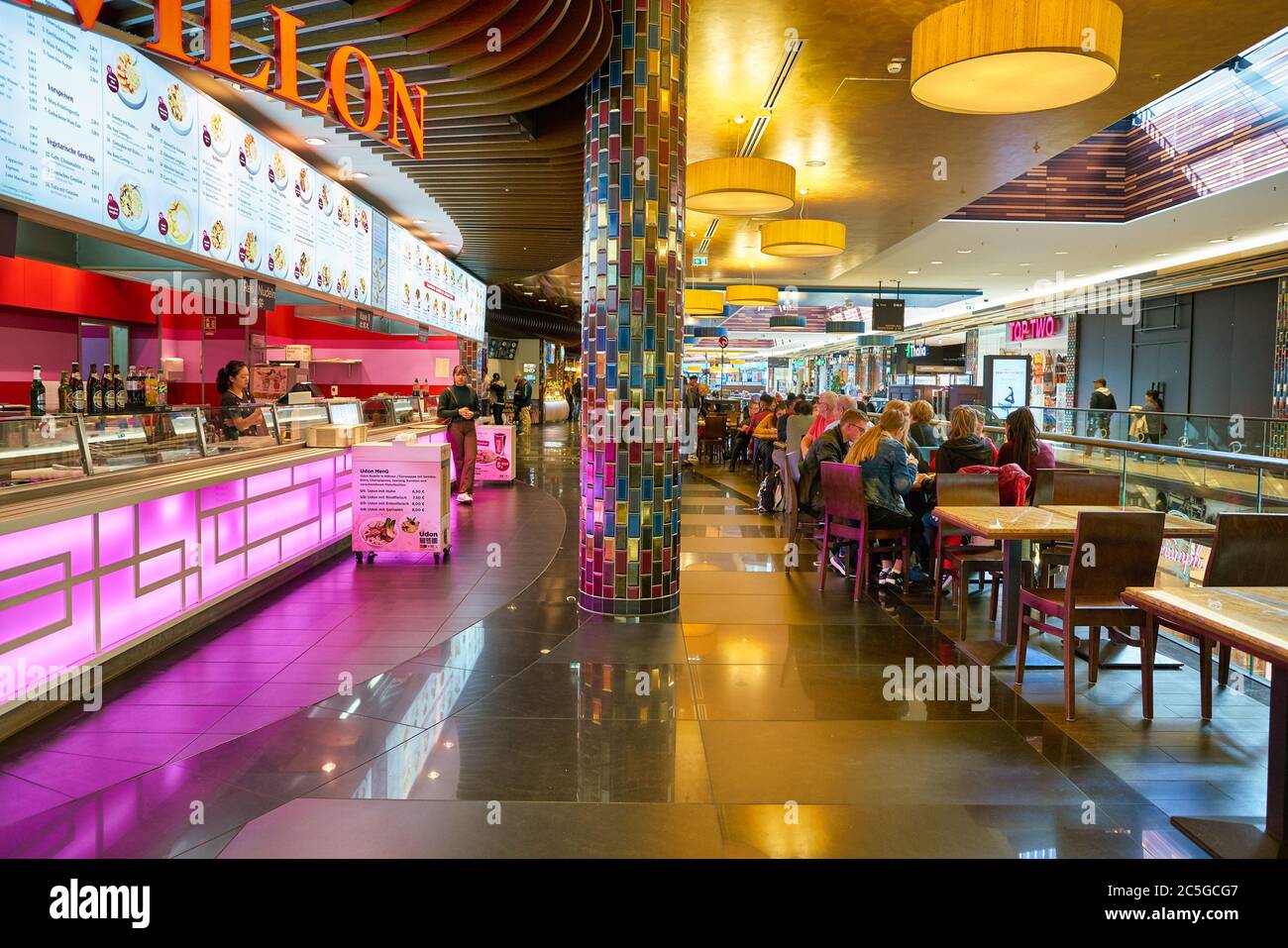 BERLIN, GERMANY CIRCA SEPTEMBER, 2019 Asia Pavillon at Mall of