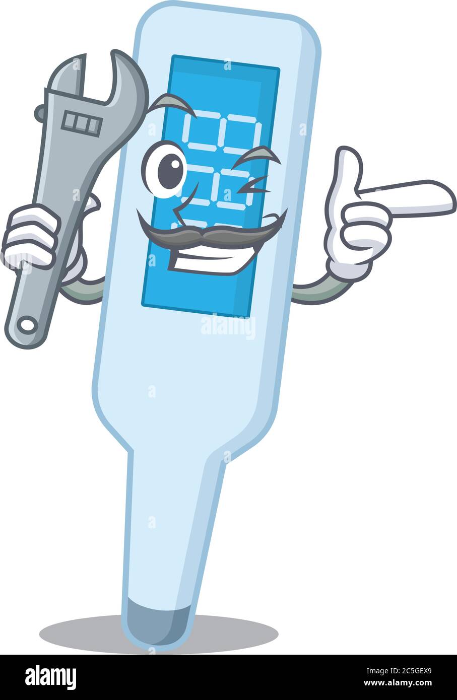 digital thermometer working