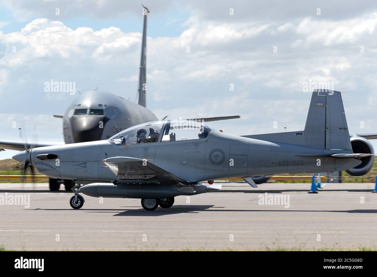 Royal Australian Air Force (RAAF) Pilatus PC9A Forward Air Control