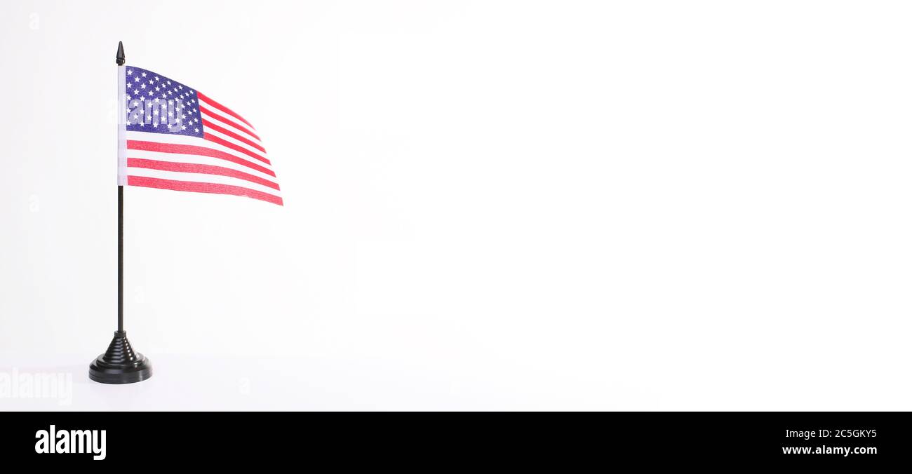 American flag The American Flag draped on a Flag Stand. American