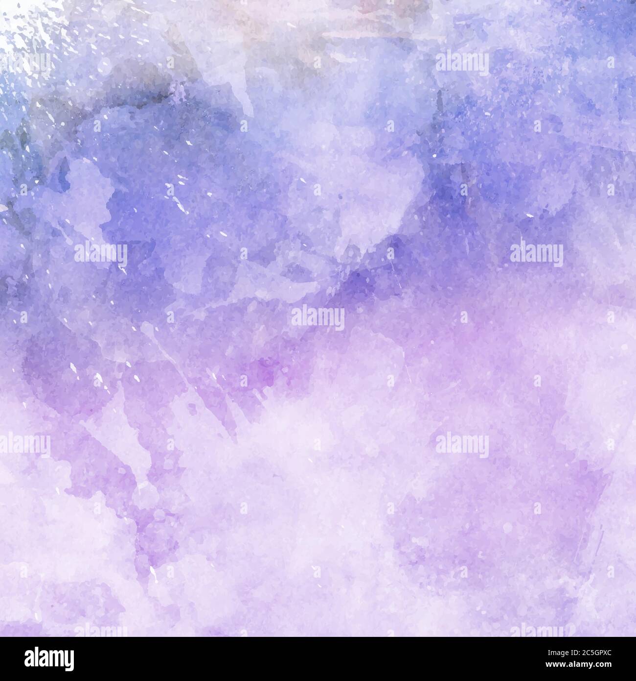 Decorative watercolor background in shades of pink and purple Stock Photo