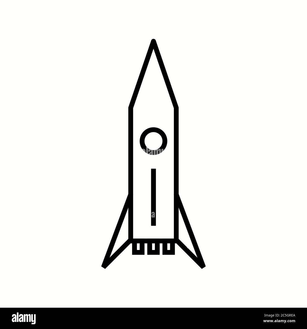 Unique Space Shuttle Vector Line Icon Stock Vector Image & Art - Alamy