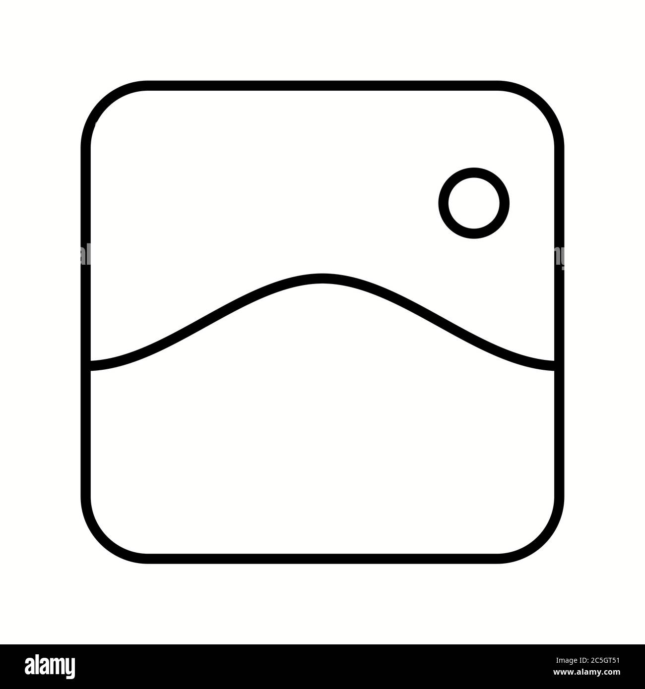 Unique Gallery Vector Line Icon Stock Vector Image & Art - Alamy