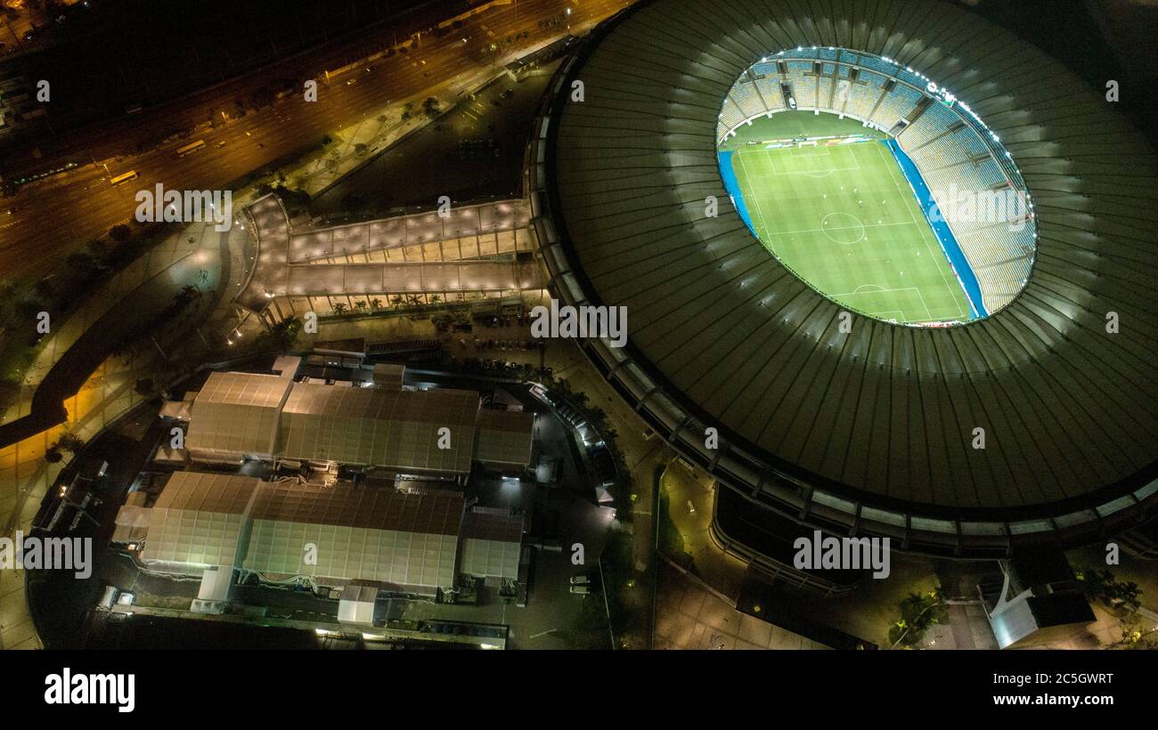 Estádio do Maracanã, Rio de Janeiro, RJ, Brazil - Drone Photography
