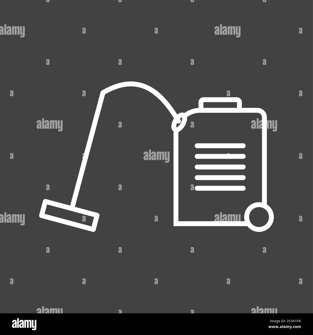 Unique vacuum Cleaner Line Vector Icon Stock Vector Image & Art - Alamy