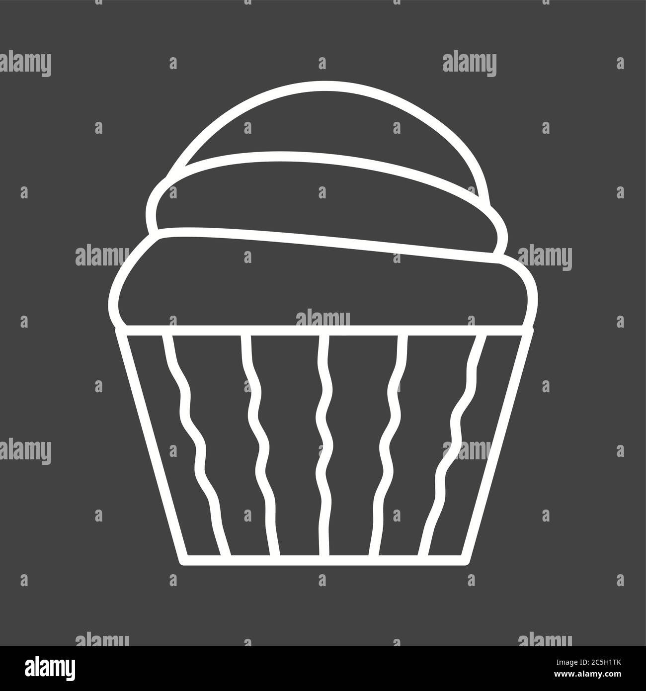 Unique Cream Vector Line Icon Stock Vector Image & Art - Alamy