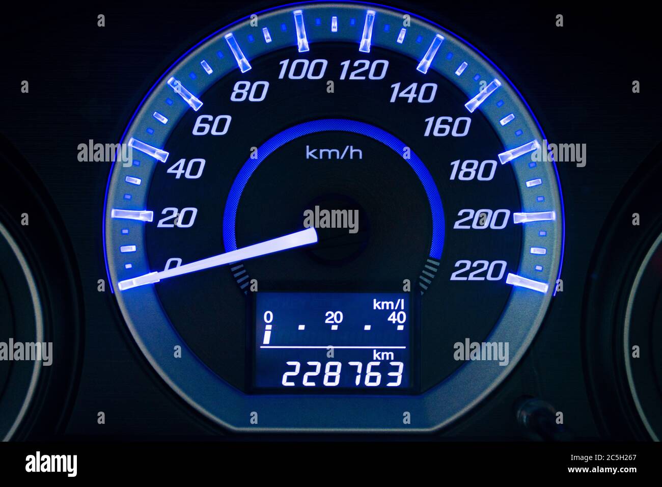 Mileage dashboard hires stock photography and images Alamy