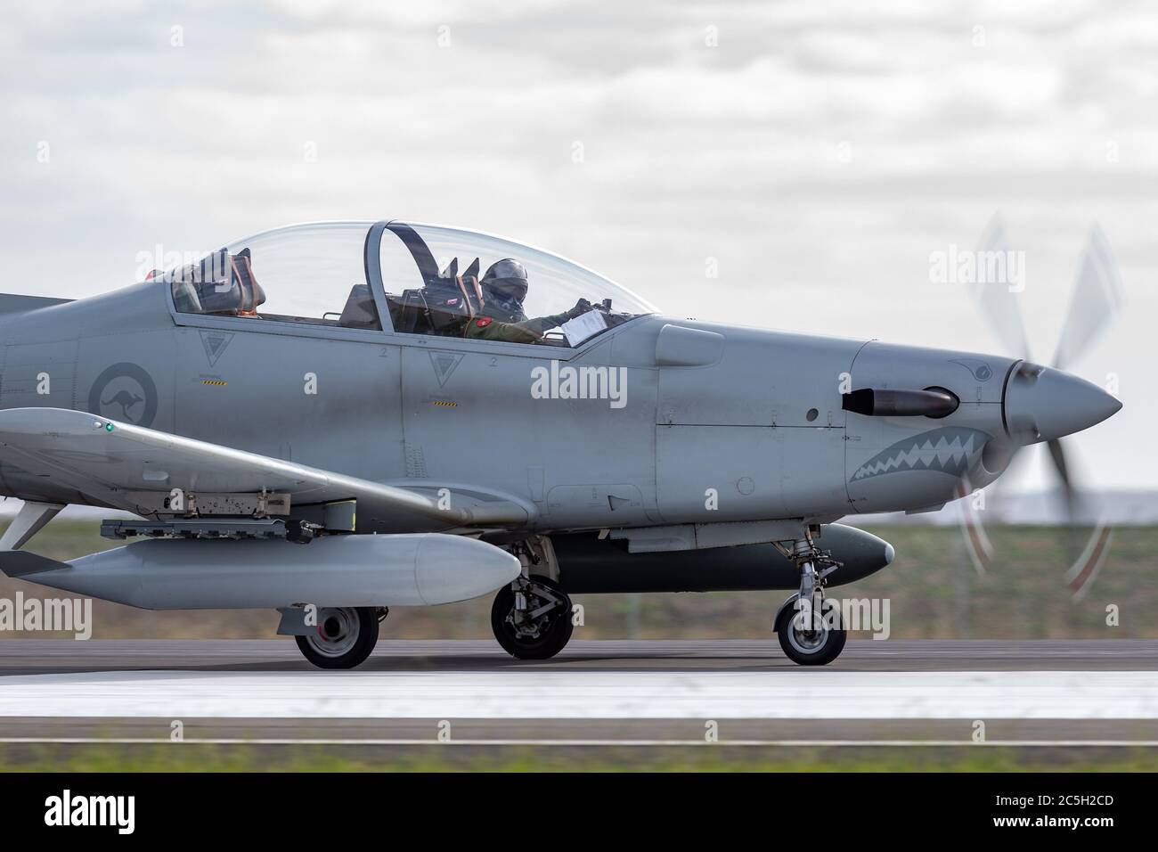 Royal Australian Air Force (RAAF) Pilatus PC9A Forward Air Control
