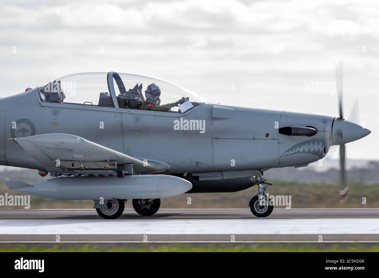 Royal Australian Air Force (RAAF) Pilatus PC9A Forward Air Control