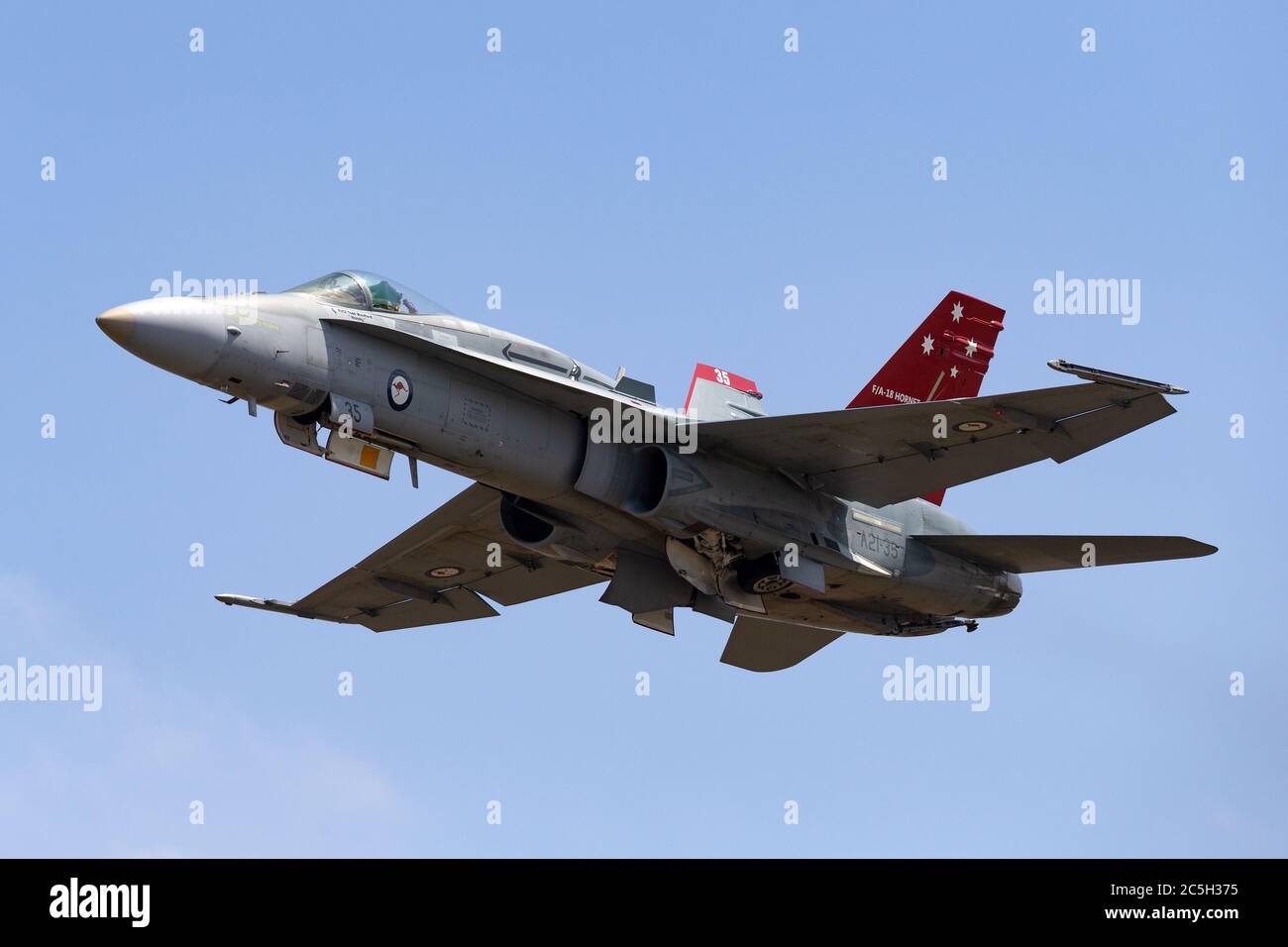 Royal Australian Air Force (RAAF) McDonnell Douglas F/A-18A Hornet ...