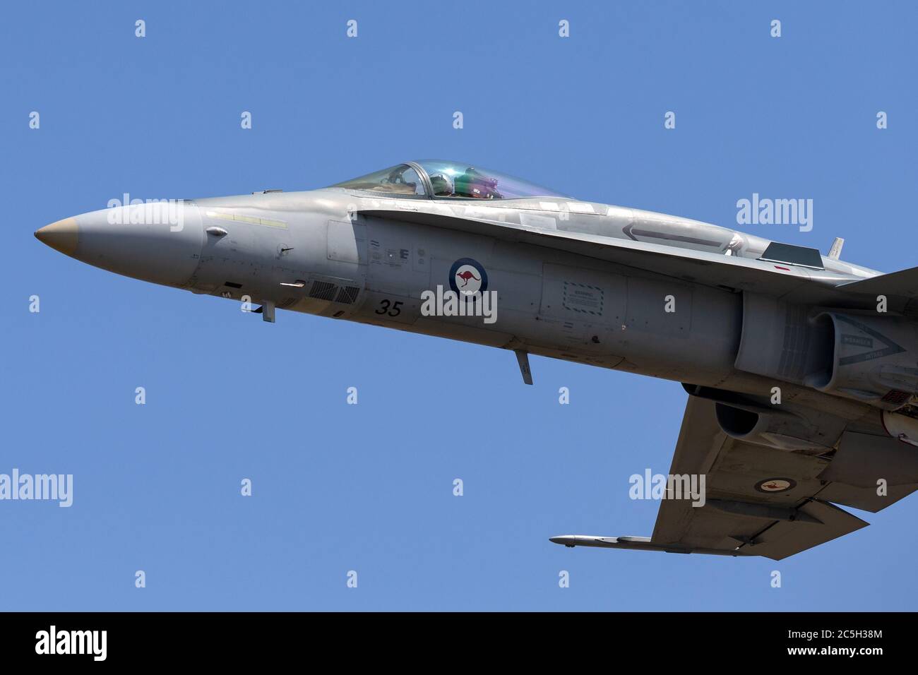Royal Australian Air Force (RAAF) McDonnell Douglas F/A-18A Hornet ...