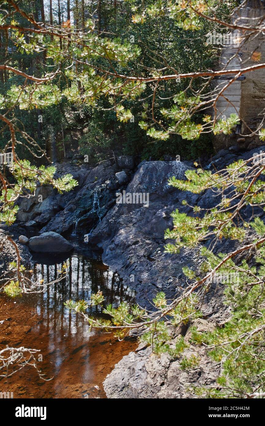 An Ancient Non-active Volcano 2 Billion Years Old. You Can See The Vent ...