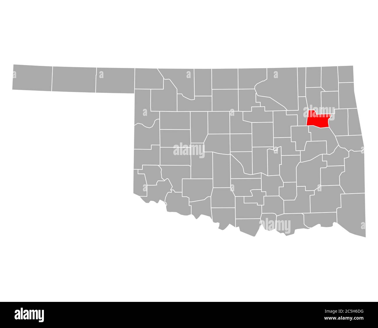 Map of wagoner oklahoma hires stock photography and images Alamy