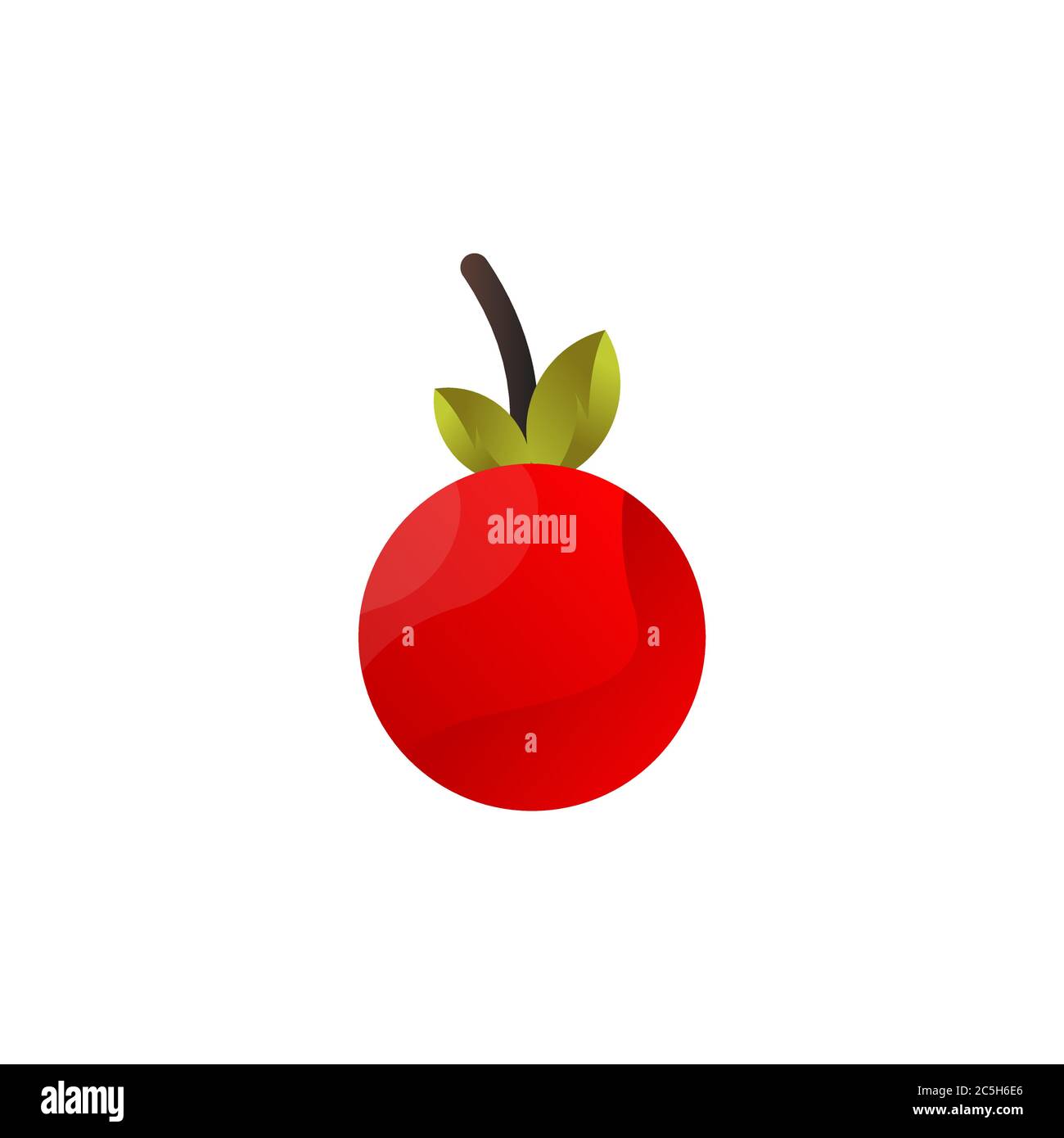 cherry colorful vector design template illustration Stock Vector