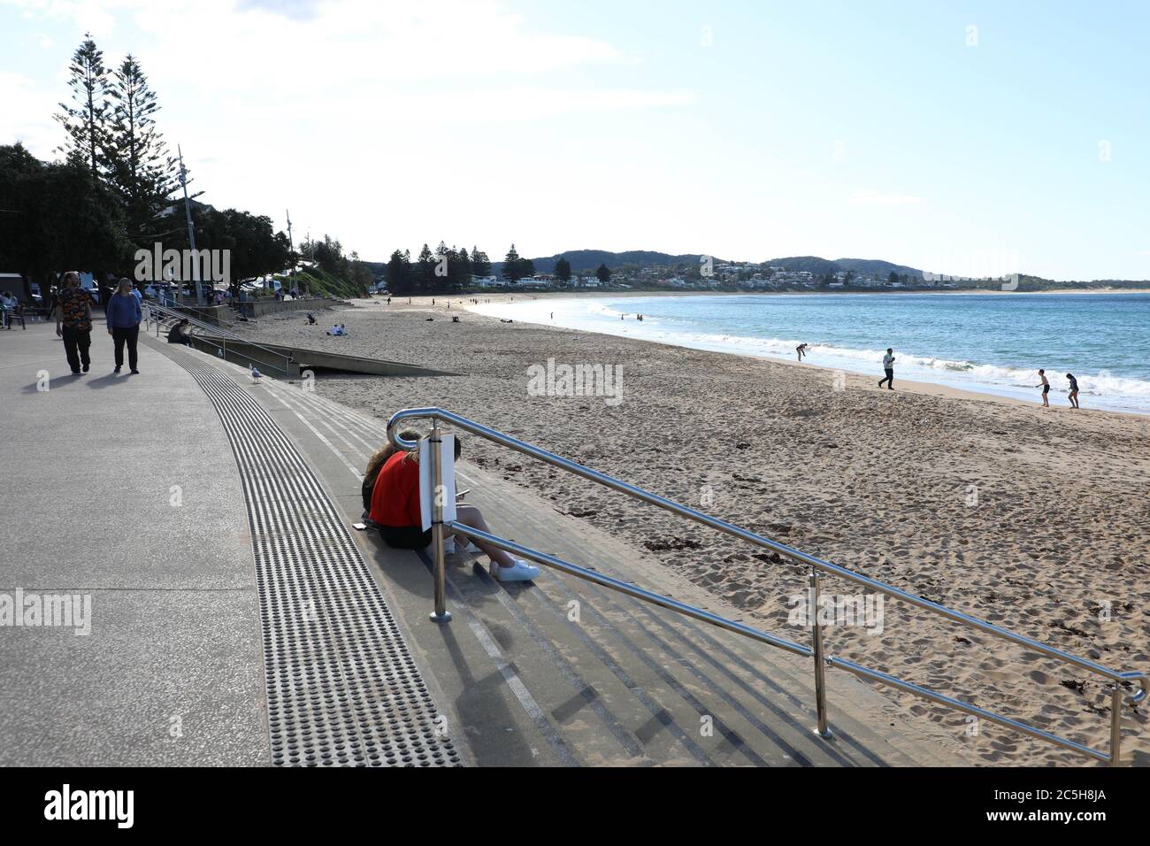 Terrigal Beach, Terrigal, Central Coast, NSW, Australia on a sunny winter’s day Stock Photo Alamy