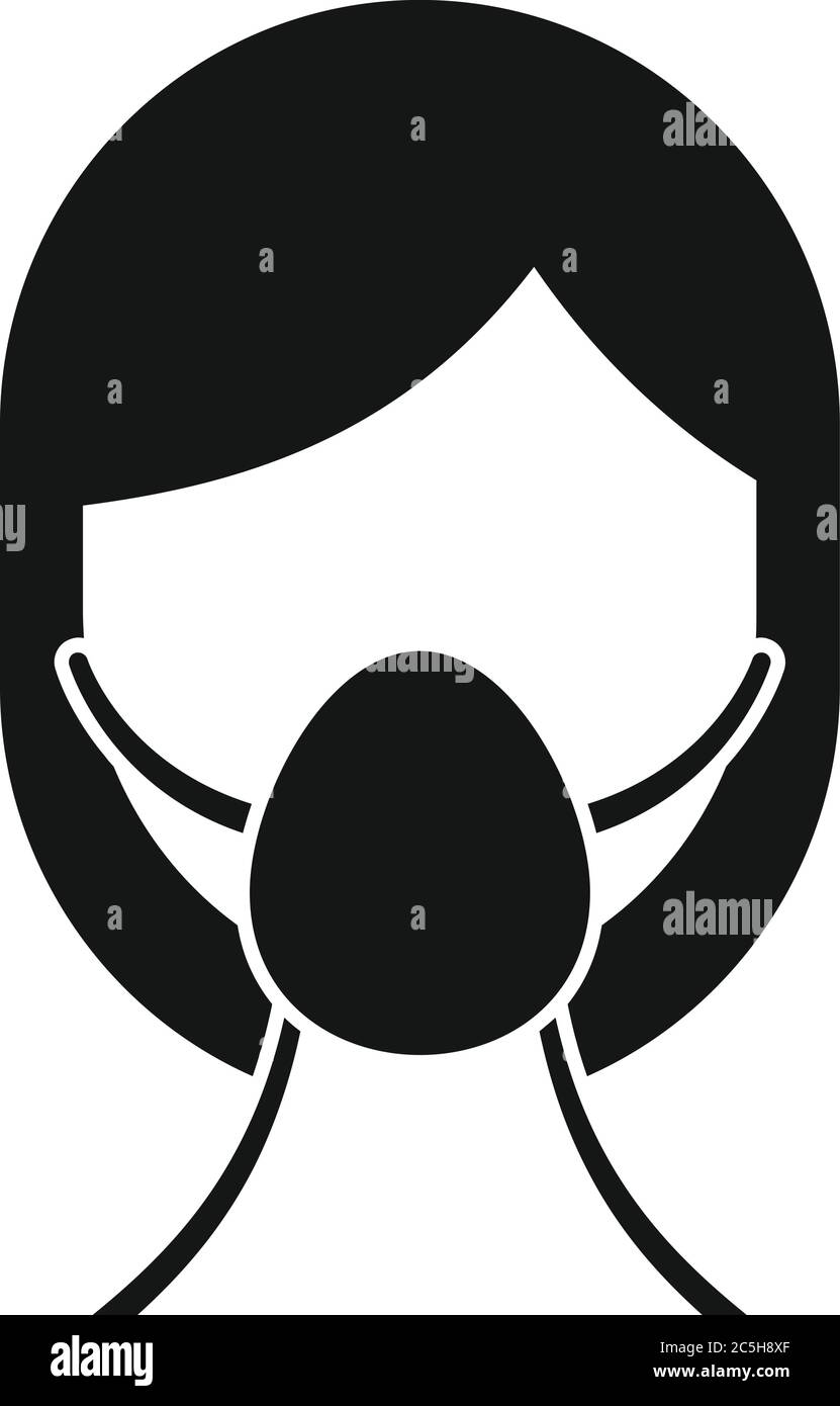 Black girl surgical mask Black and White Stock Photos & Images - Alamy