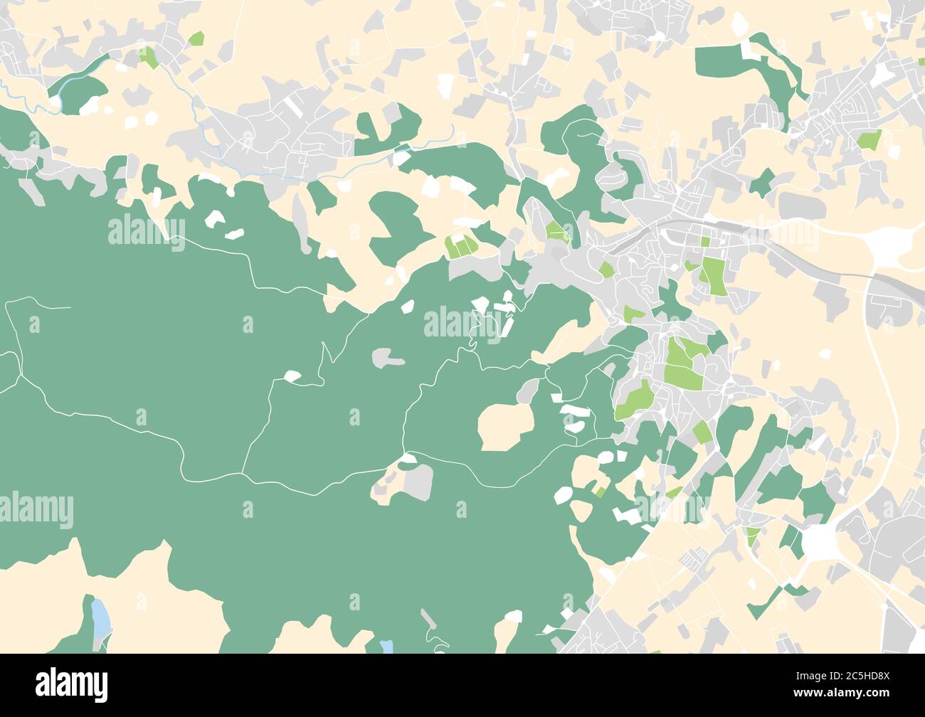 vector city map of Sintra, Portugal Stock Vector Image &amp; Art - Alamy