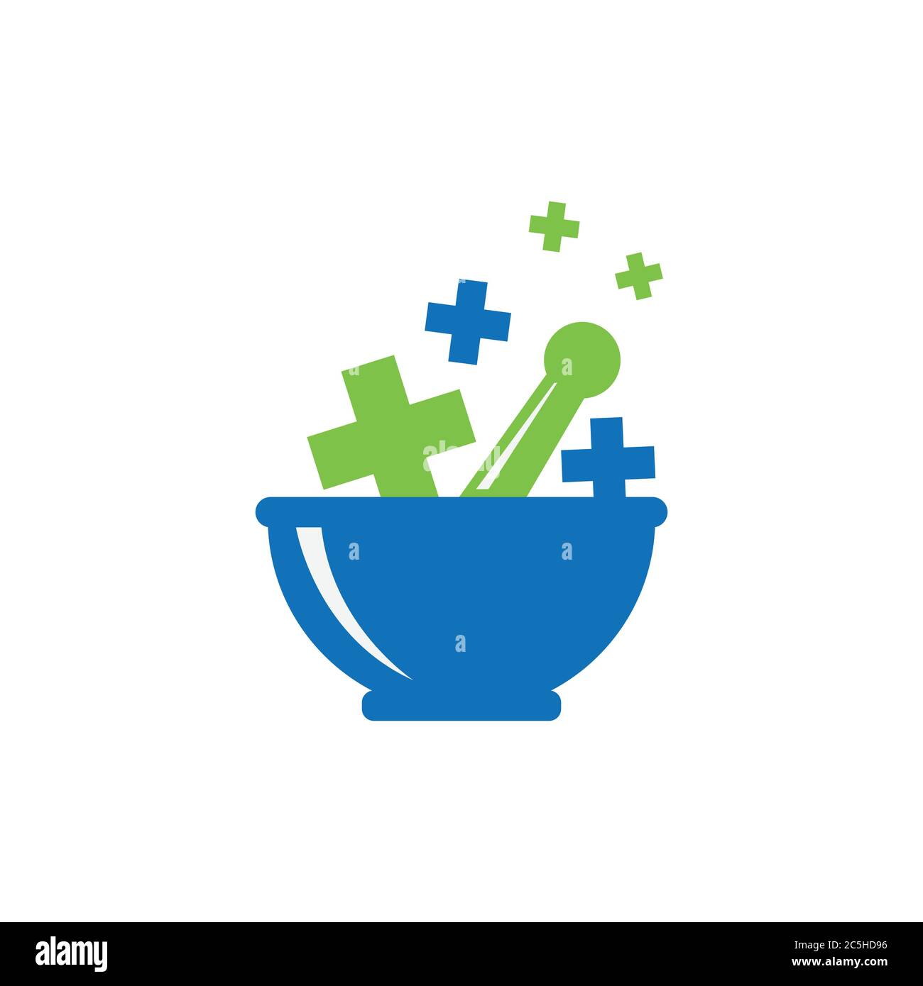 Nature health herbal medicine pharmacy logo design image vector ...