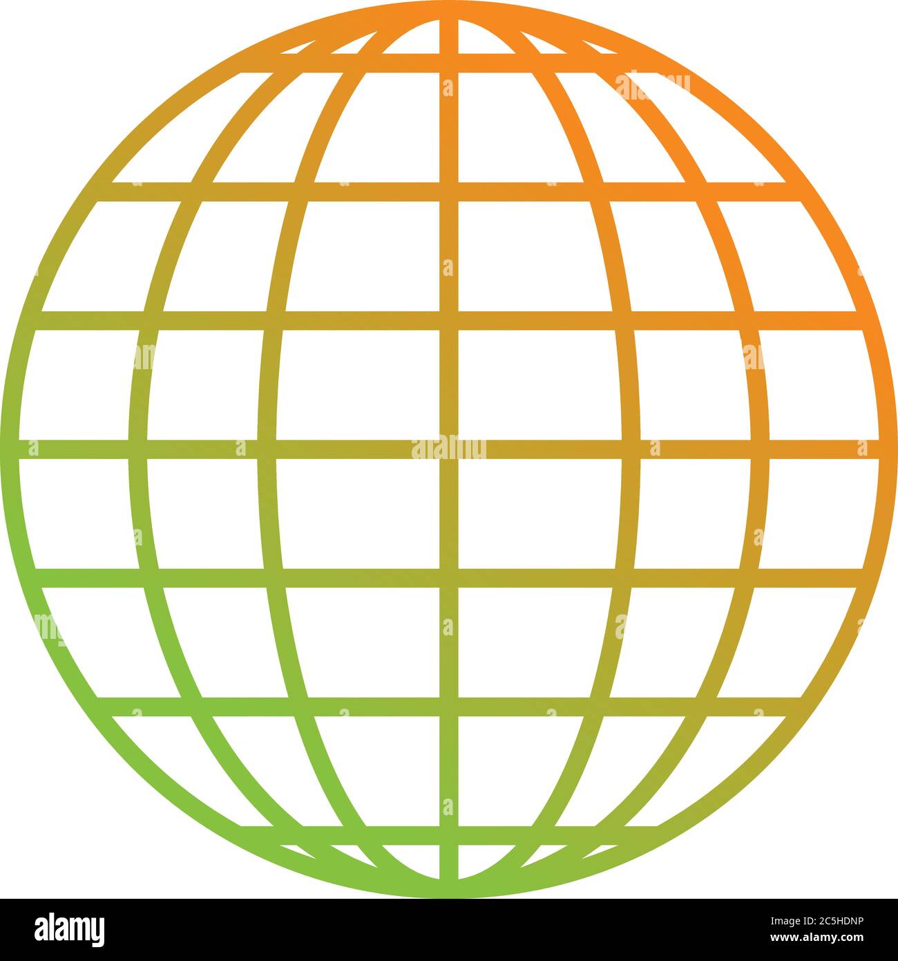 Unique Globe Vector Line Icon Stock Vector Image & Art - Alamy