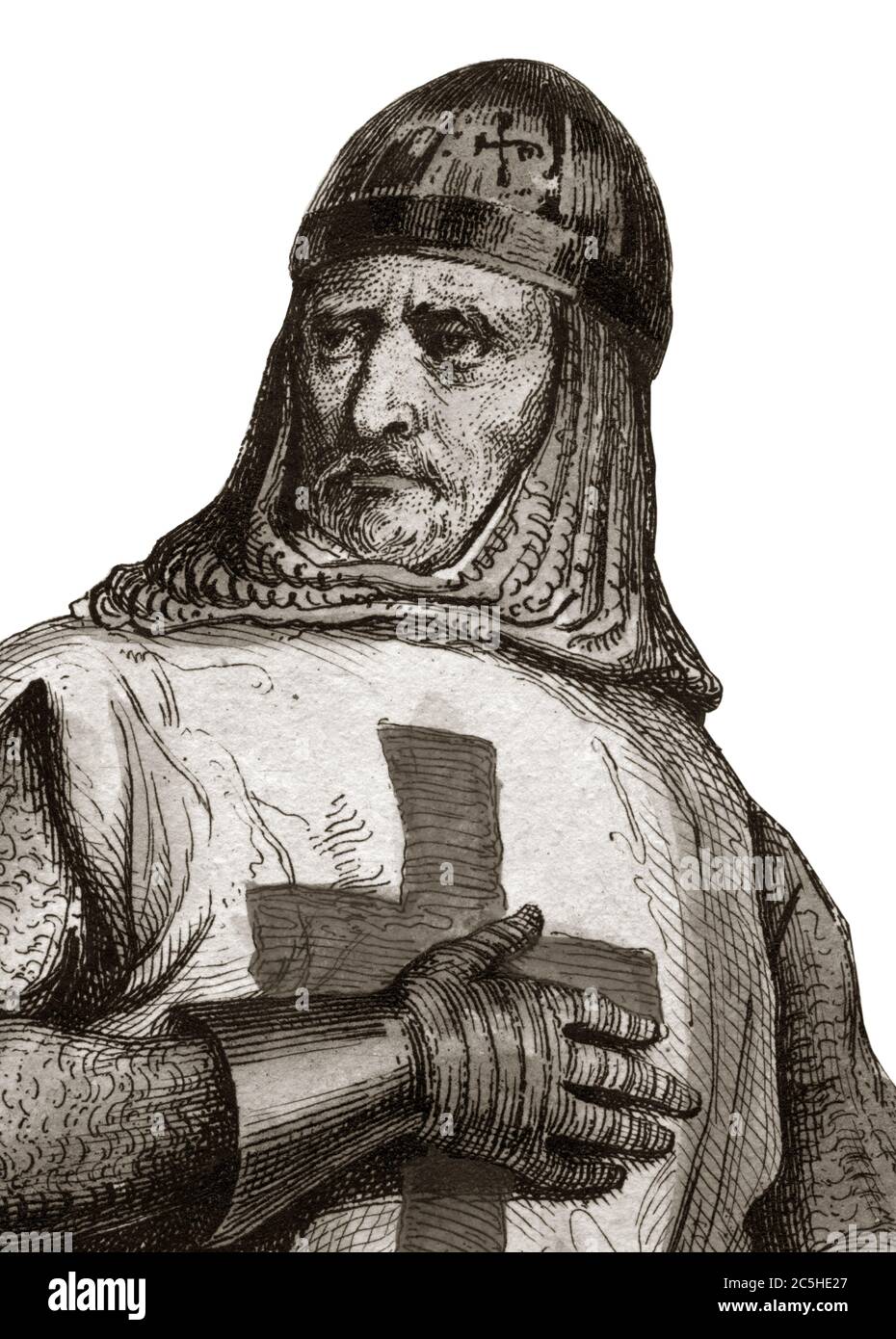 Godfrey De Bouillon First Crusade High Resolution Stock Photography and