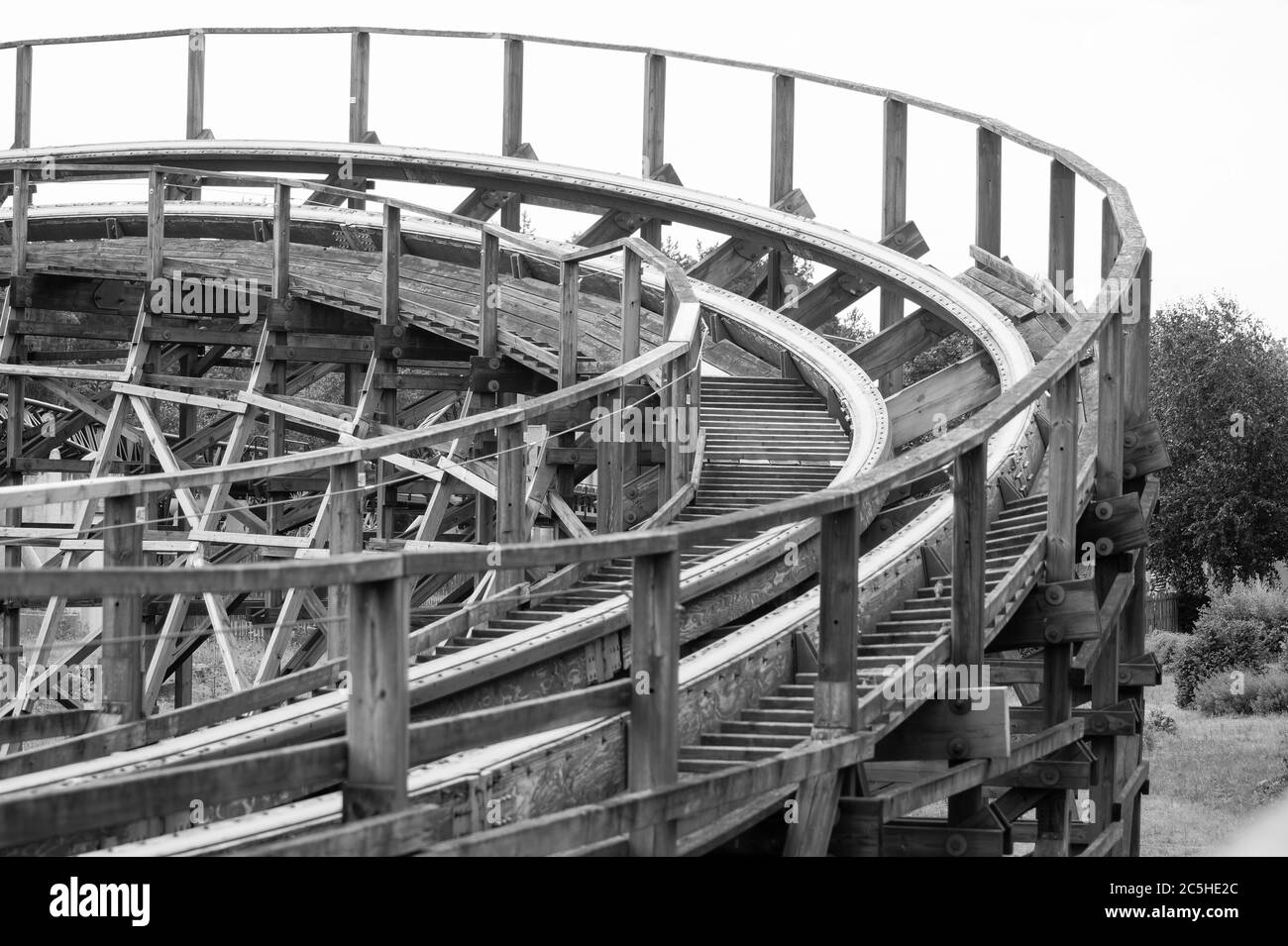 Achterbahn Stock Photo