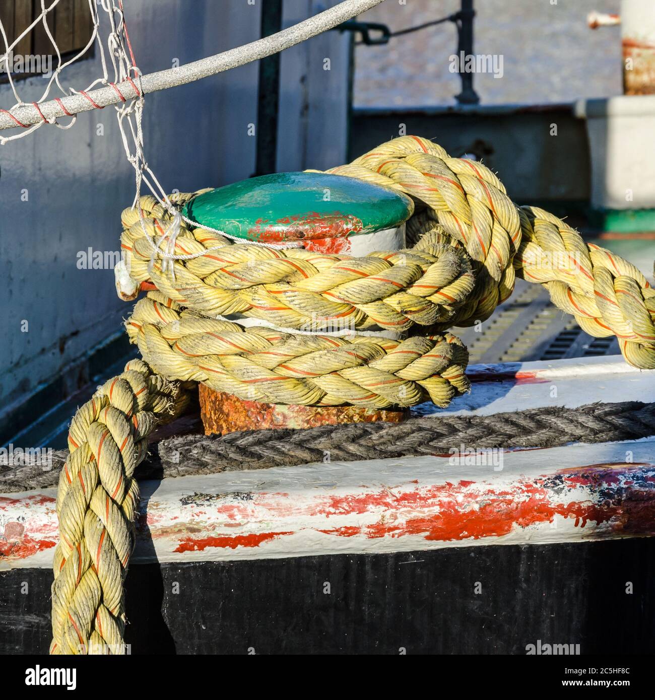 Strong rope Stock Photo