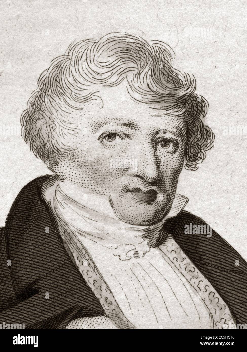 Portrait of Jean Leopold Nicolas Frederic Cuvier known as