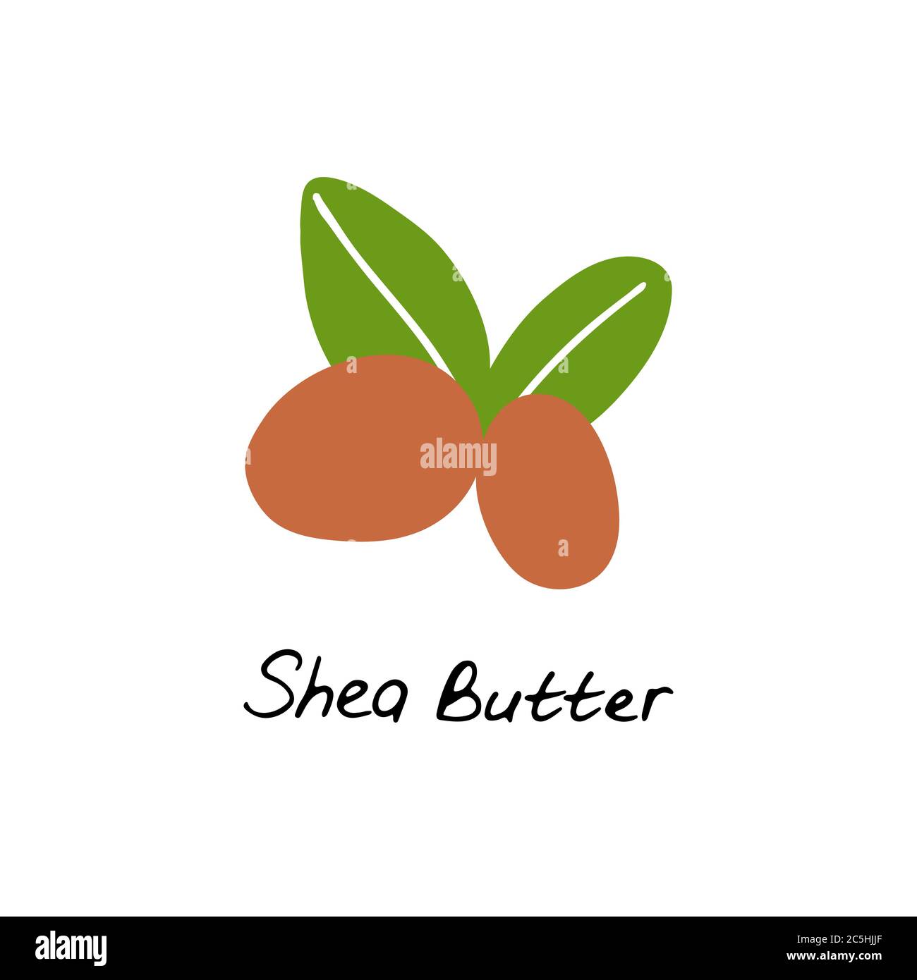 Shea butter. Cosmetic ingredient. Nutritional oil for skin care. Hand