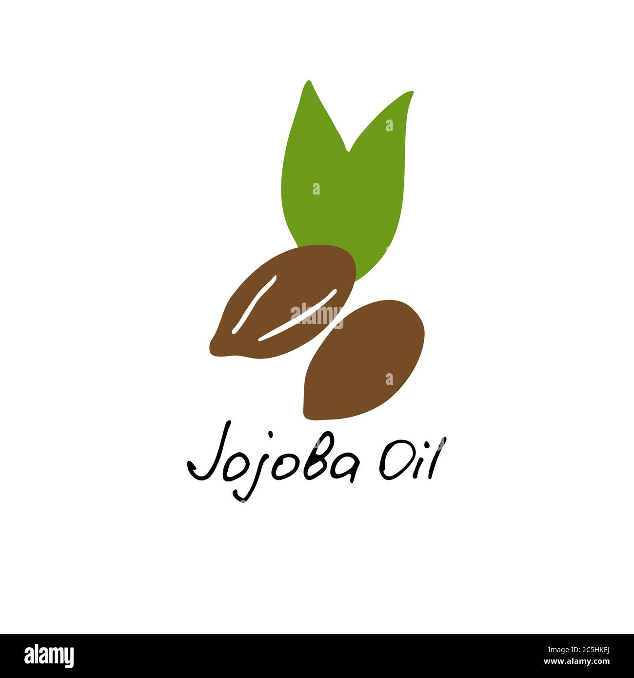 Jojoba oil. Cosmetic ingredient. Nutritional oil for skin care. Hand