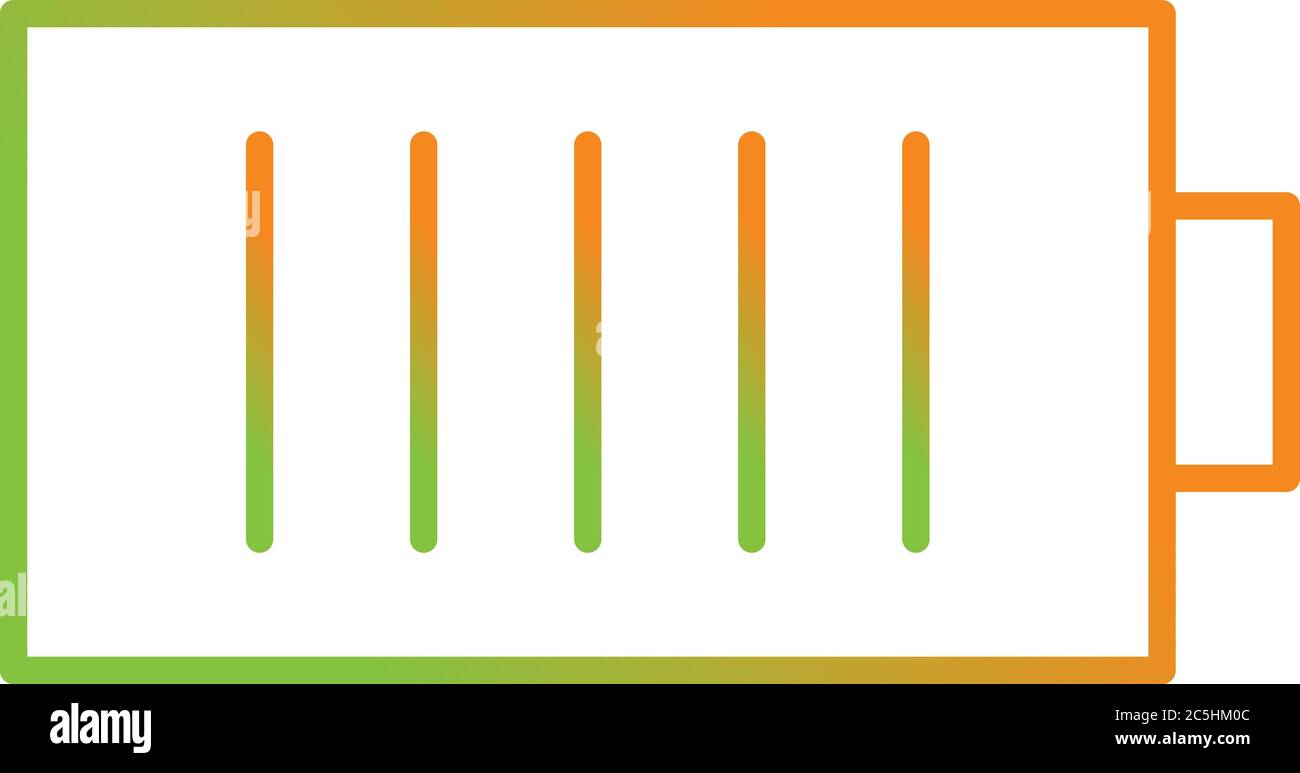 Unique Charging Cell Vector Line Icon Stock Vector Image & Art - Alamy
