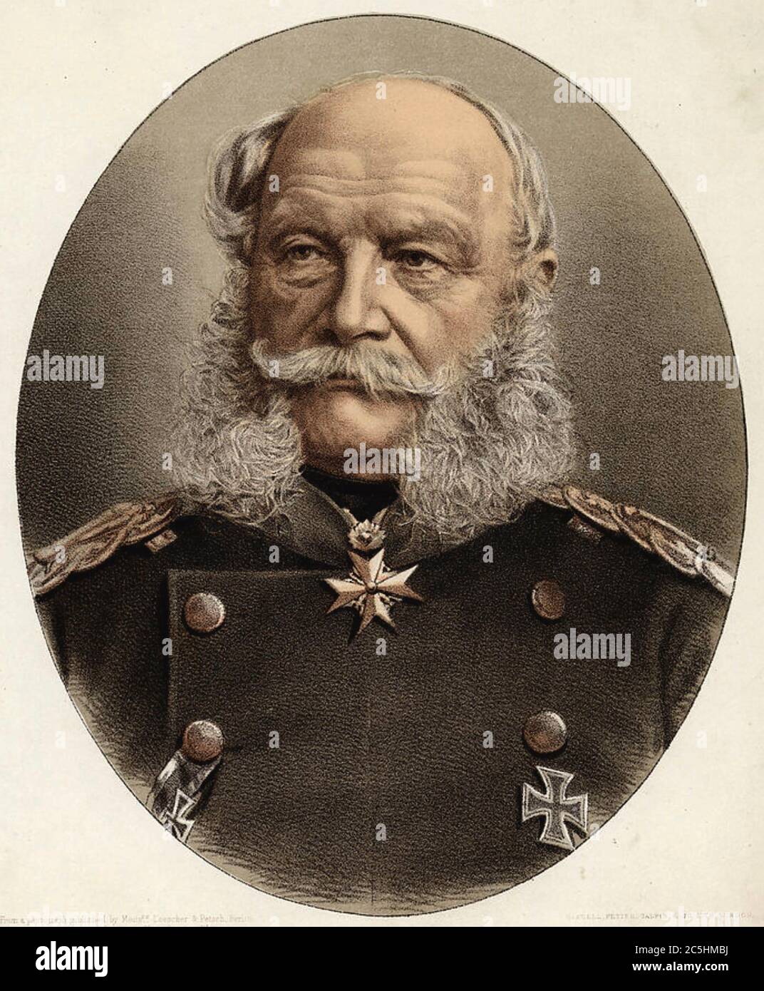 WILLIAM I, German Emperor (1707-1888) about 1884 Stock Photo