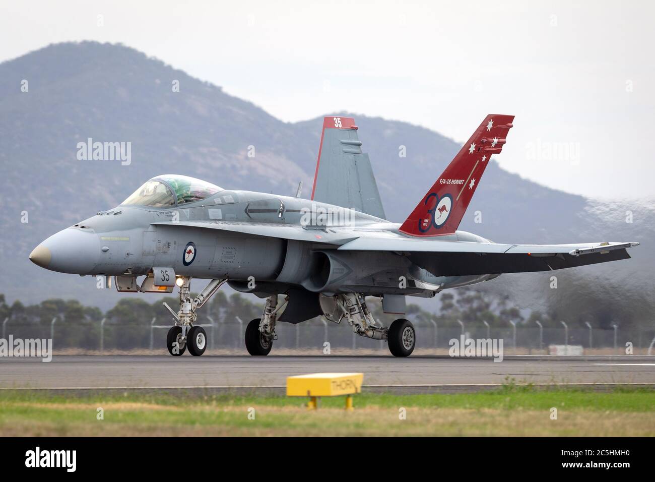 Royal Australian Air Force (RAAF) McDonnell Douglas F/A-18A Hornet ...
