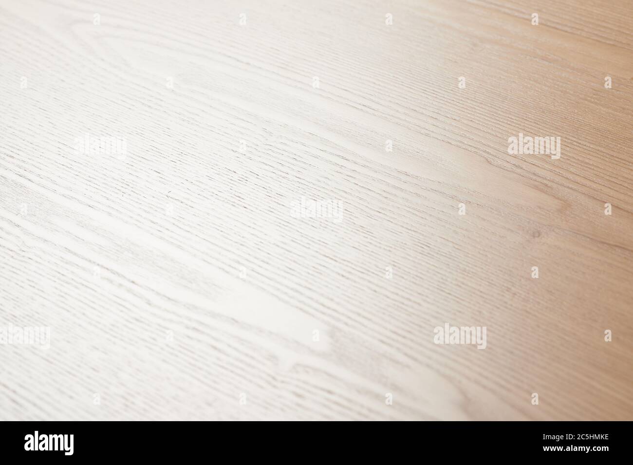Light bright clean wooden background side view close up Stock Photo