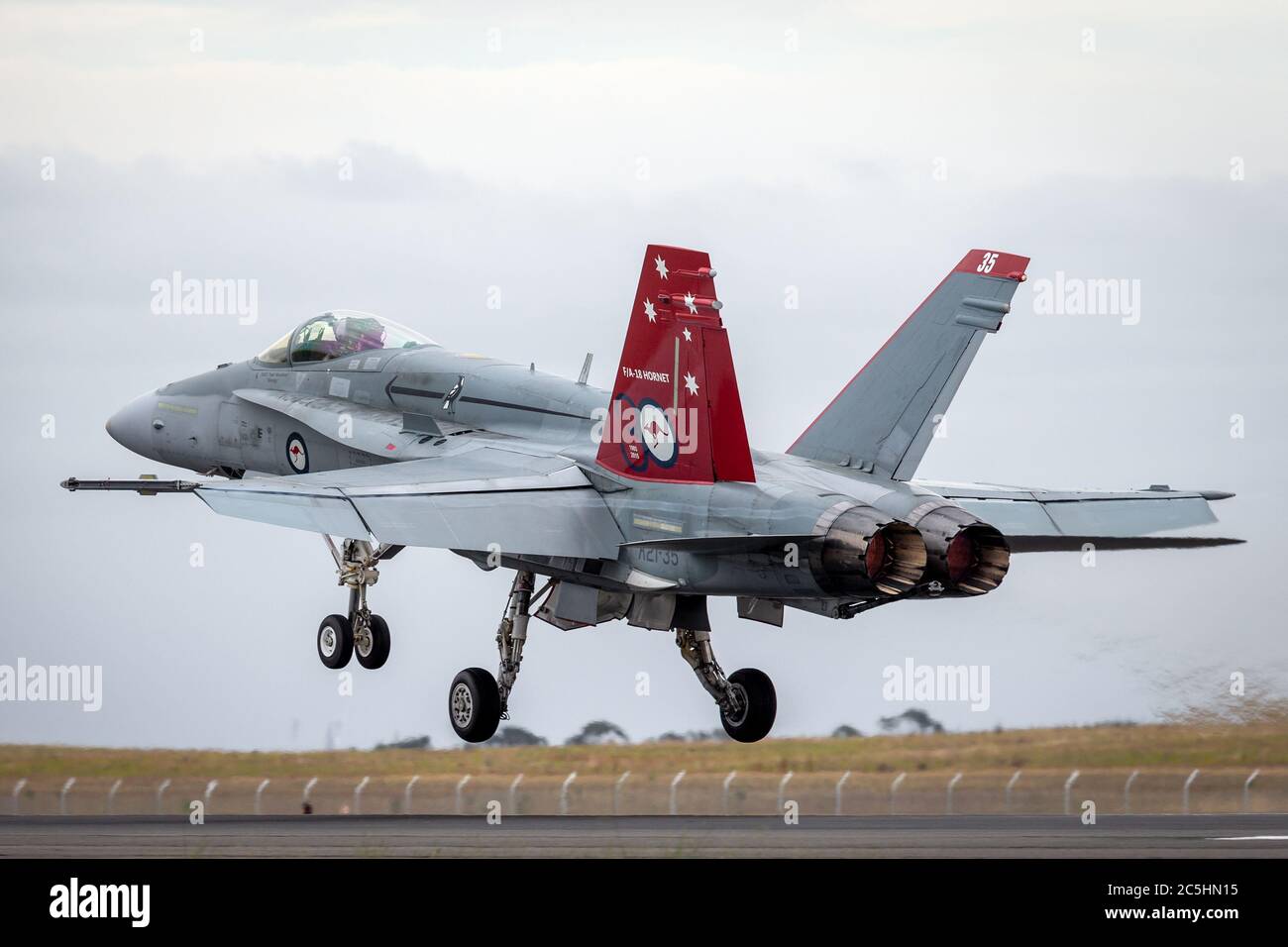 Royal Australian Air Force (RAAF) McDonnell Douglas F/A-18A Hornet ...