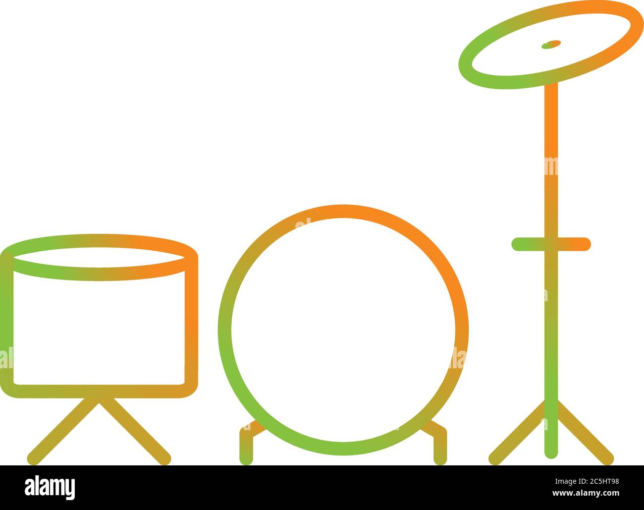Unique Drums Vector Line Icon Stock Vector Image & Art - Alamy
