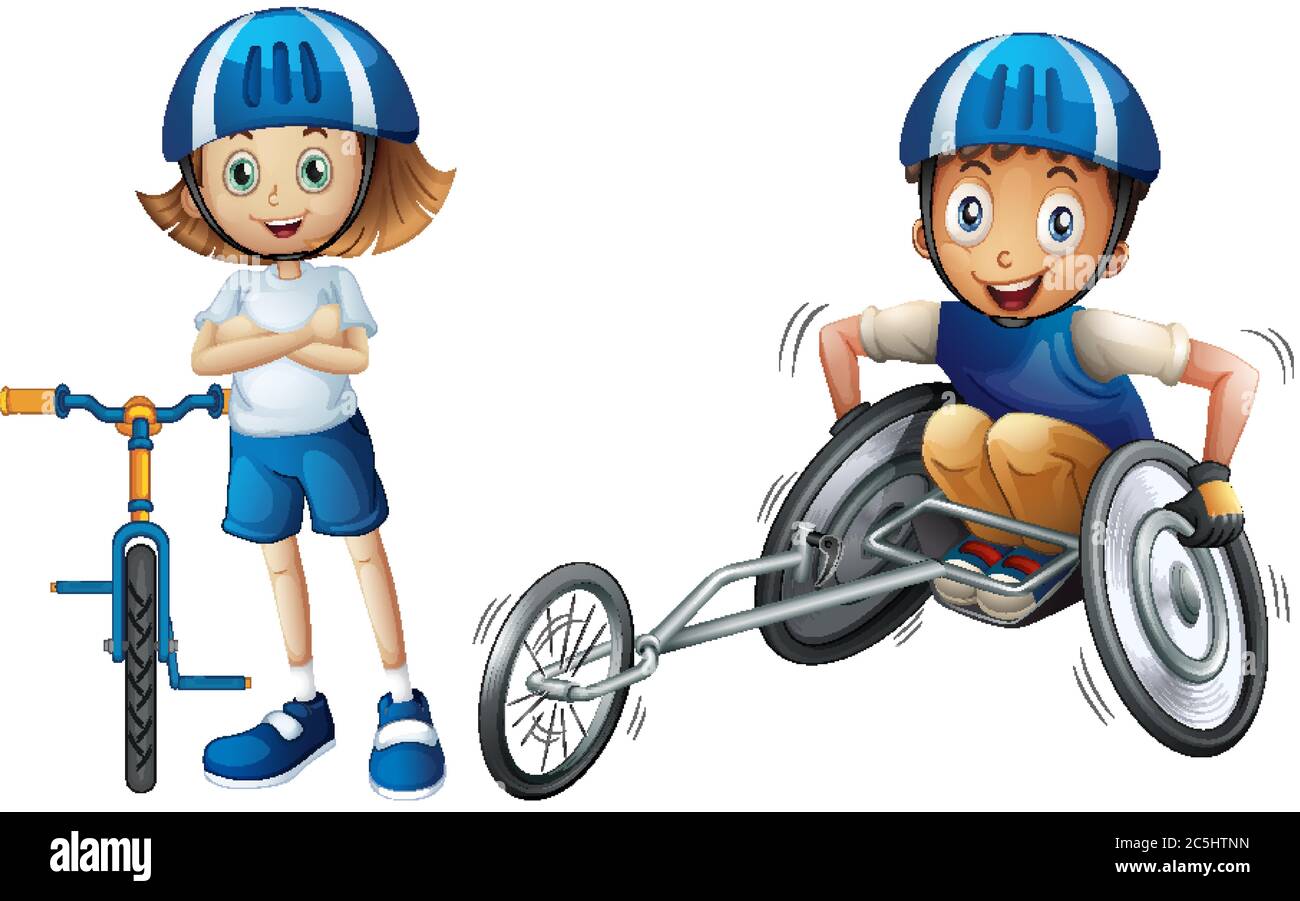 Set of wheel cartoon character illustration Stock Vector Image & Art