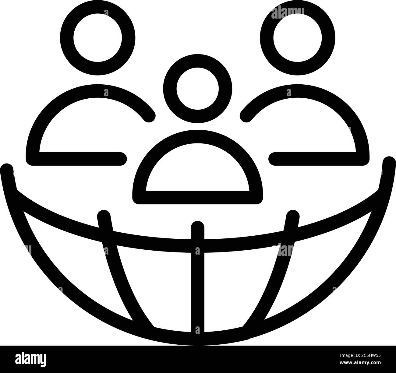 Global people tourism icon, outline style Stock Vector Image & Art - Alamy