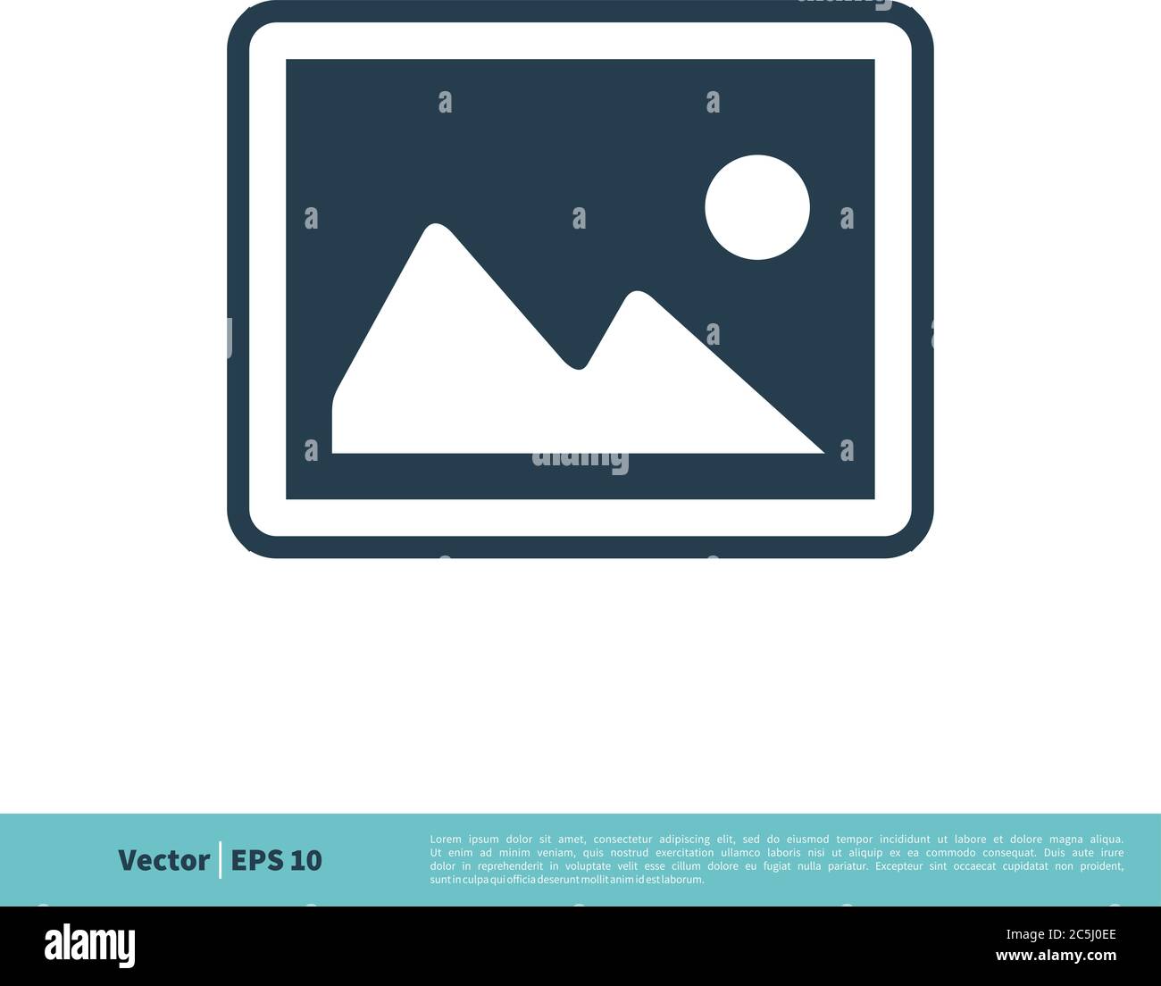 Photo Picture Image Icon Vector Logo Template Illustration Design ...