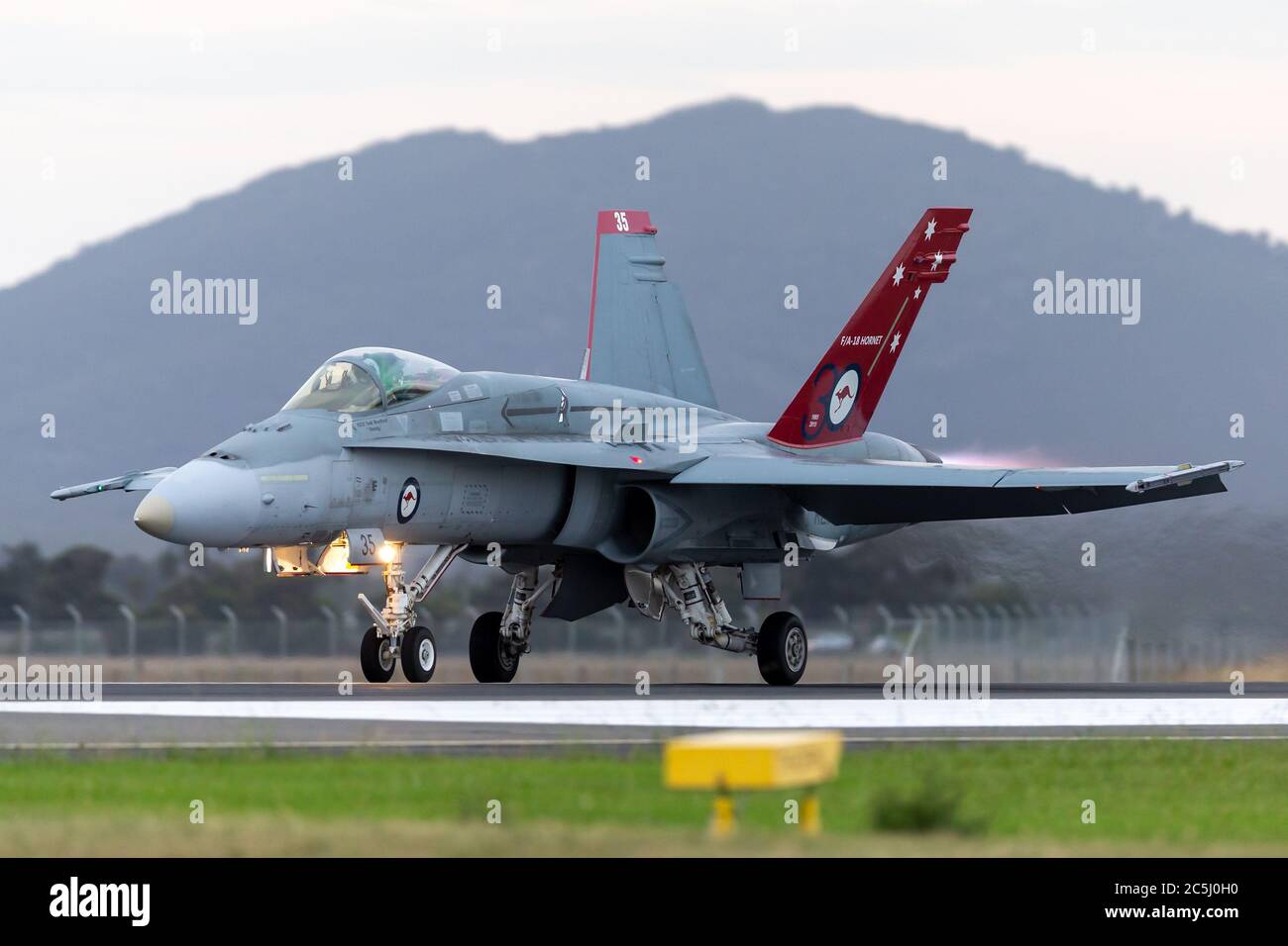Royal Australian Air Force (RAAF) McDonnell Douglas F/A-18A Hornet ...