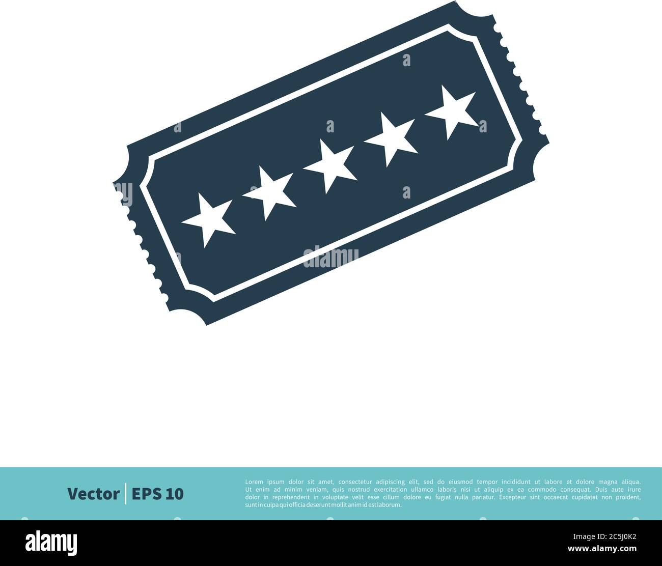 Ticket Icon Vector Logo Template Illustration Design. Vector EPS 10 ...