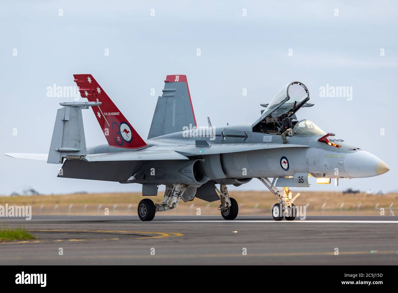 Royal Australian Air Force (RAAF) McDonnell Douglas F/A-18A Hornet ...
