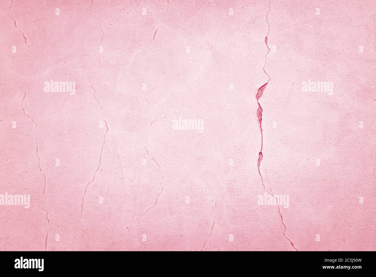 Pink of cement wall texture background. Stock Photo