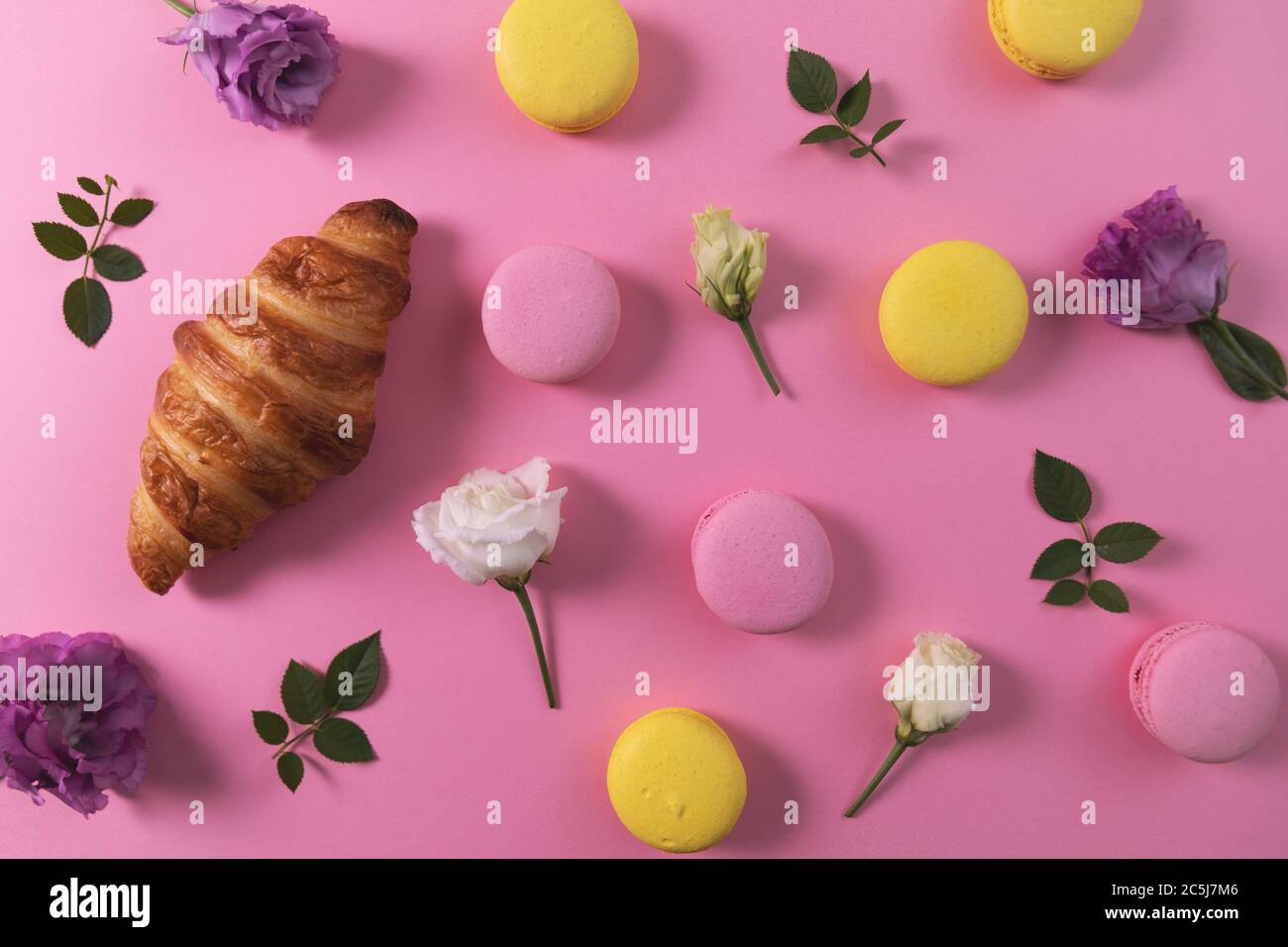 Background croissant hi-res stock photography and images - Alamy