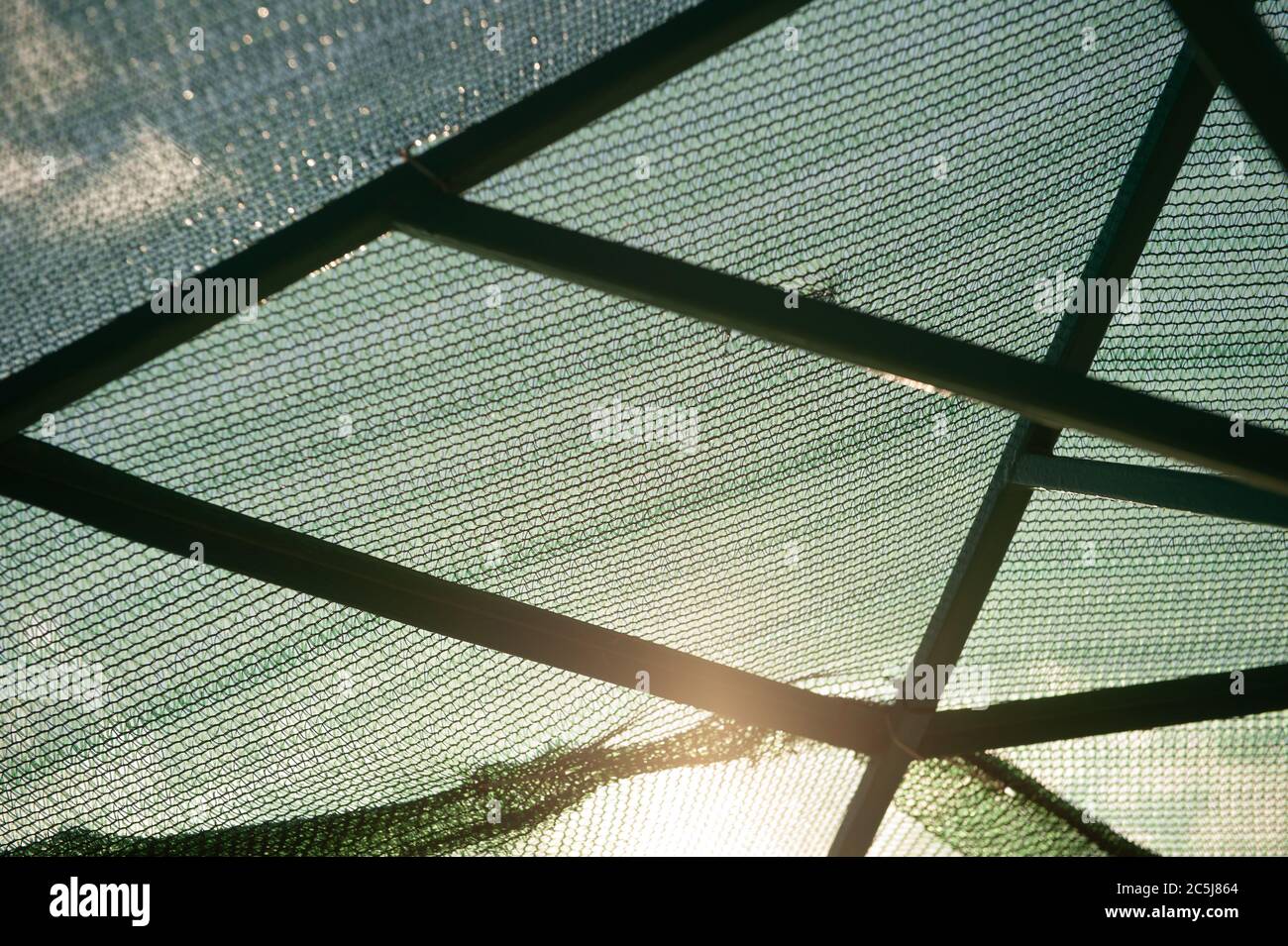 Greenhouse sun shade net hires stock photography and images Alamy